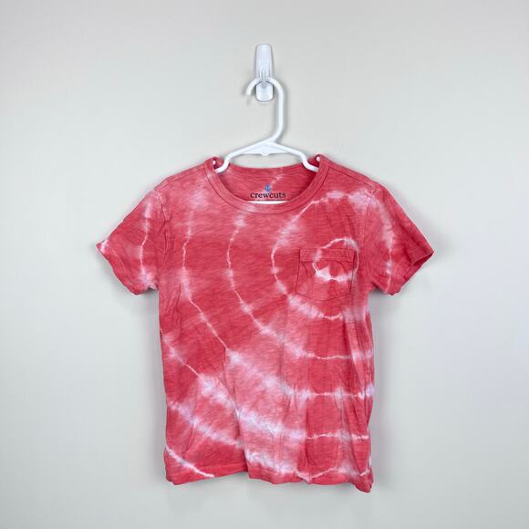 Crewcuts Pocket T-Shirt in Tie-Dye S 6-7 - Picture 1 of 4